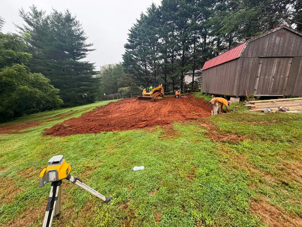 Step 01: free on-site consultation on a Maryville Concrete Pros job in Maryville, Tennessee