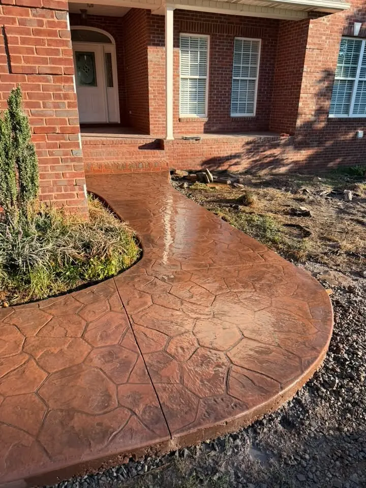 Stamped &amp; Decorative Concrete by Maryville Concrete Pros in Maryville, TN